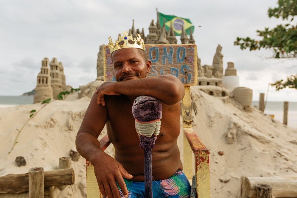 Meet The Brazilian Sandcastle King Marcio From Rio De Janeiro Who Avoided Rent For Two Decades