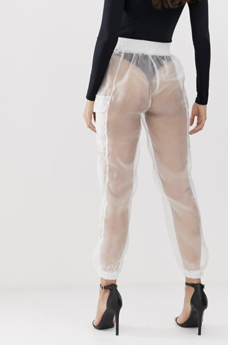 People Are Bewildered By These Pellucid, $52 Trousers