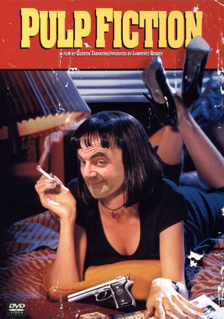 25+ Pictures Which Show What Movies Would Look Like If They Were Played By Mr. Bean