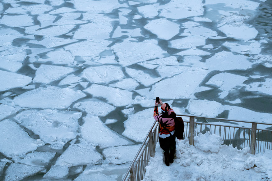 immense cold, Polar vortex, freezing cold weather