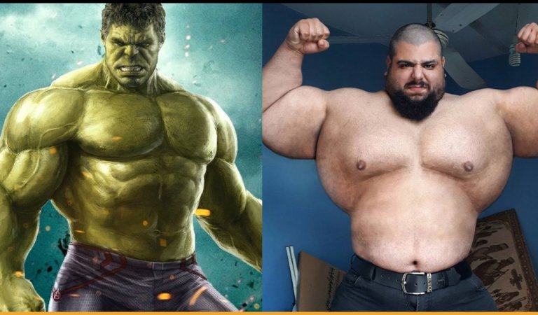 Here Is What This Iranian Hulk Eats To Look Like The Super Hero Hulk