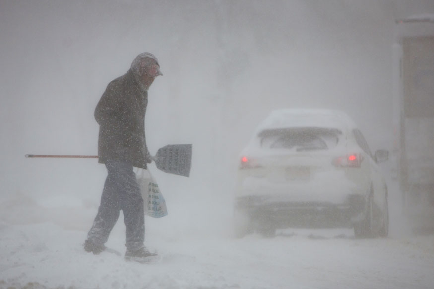 immense cold, Polar vortex, freezing cold weather