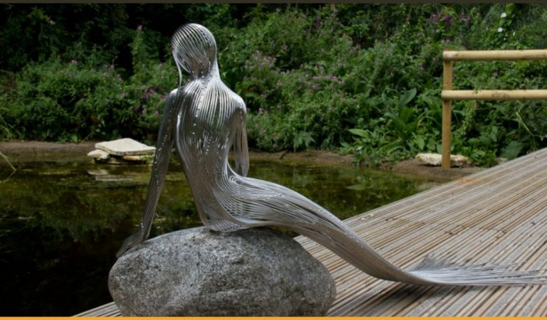 Artist Creates Beautiful Sculptures Twisting Steel Wires