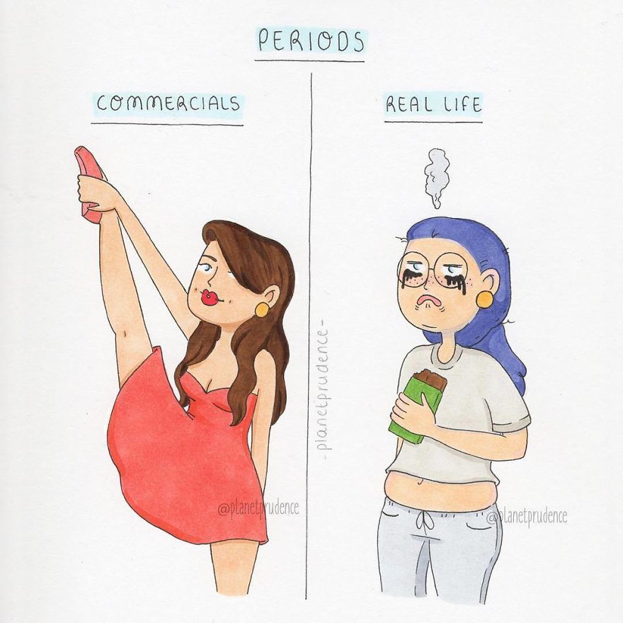 Funny And Relatable Illustrations Of Being A Woman