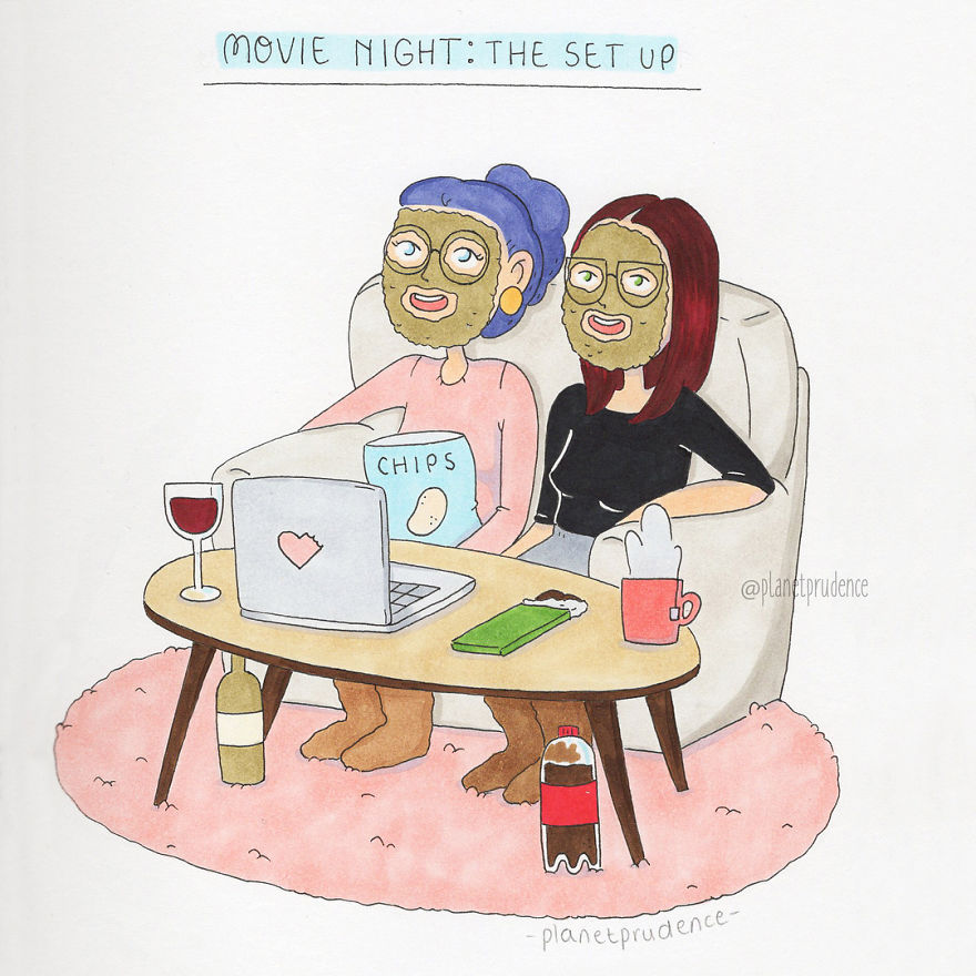 Funny And Relatable Illustrations Of Being A Woman