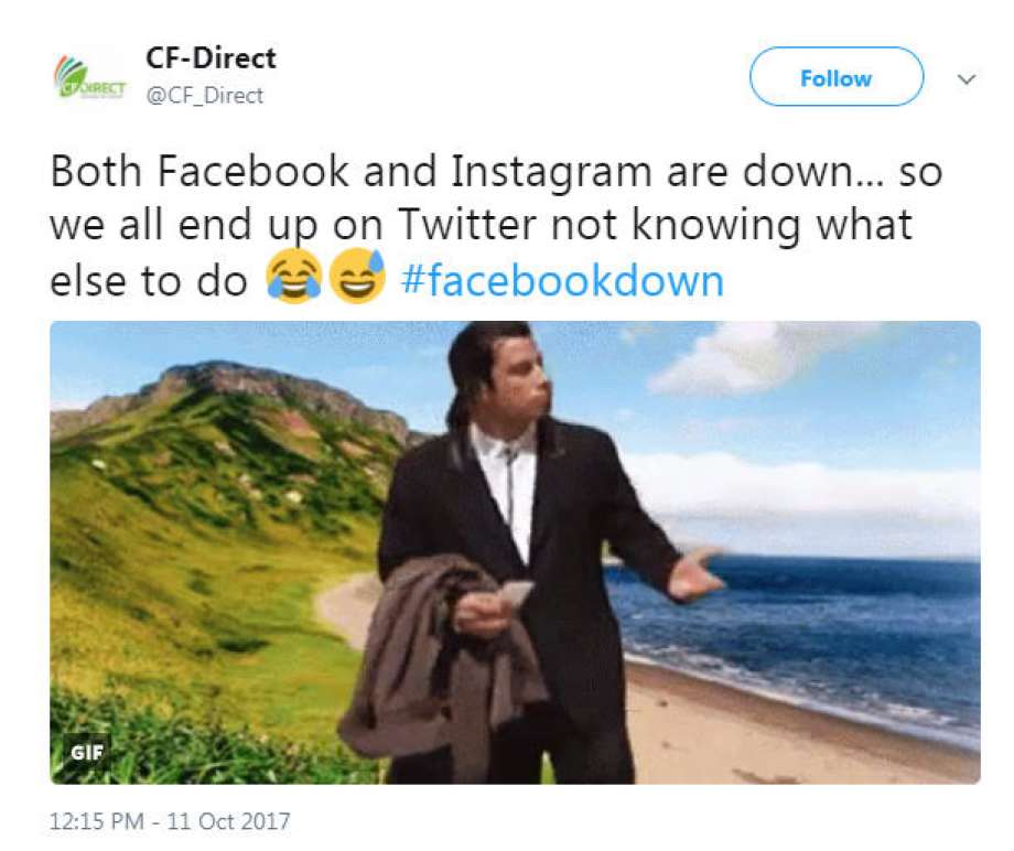 People Hilariously Reacted Over Twitter After Facebook And Instagram Was Down