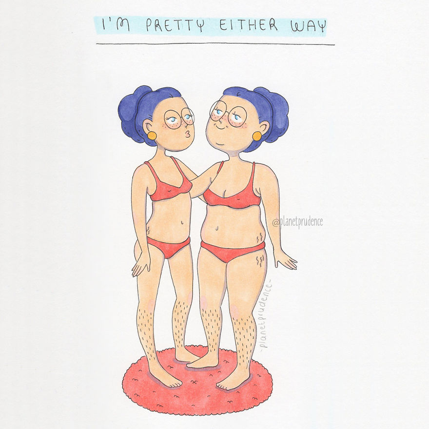 Funny And Relatable Illustrations Of Being A Woman