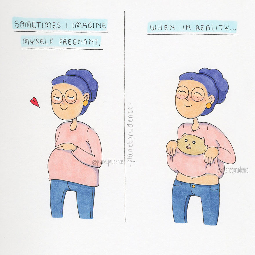 Funny And Relatable Illustrations Of Being A Woman