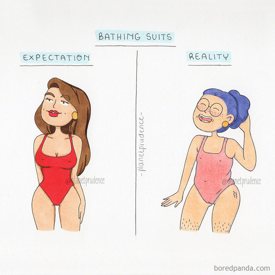 Funny And Relatable Illustrations Of Being A Woman