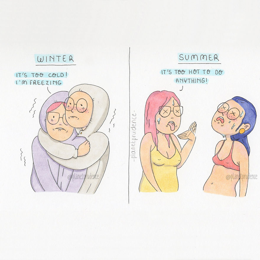 Funny And Relatable Illustrations Of Being A Woman