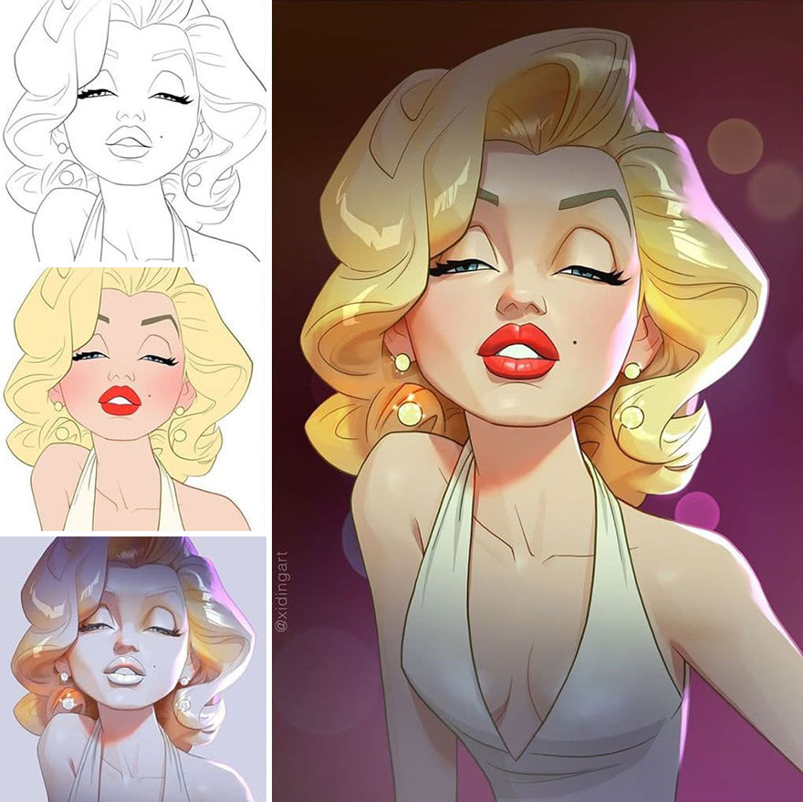 Meet The Cartoon Character Likeness Specialist Who Transforms Famous Characters Into Cartoons