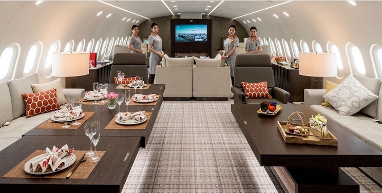 Boeing 787 Luxury Aircraft