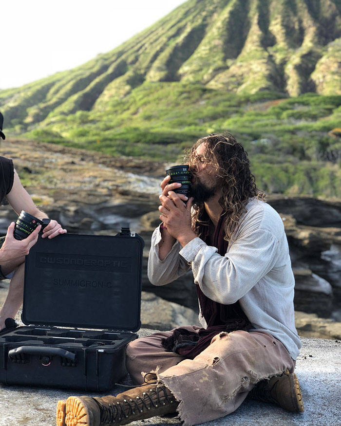 Jason Momoa camera collection