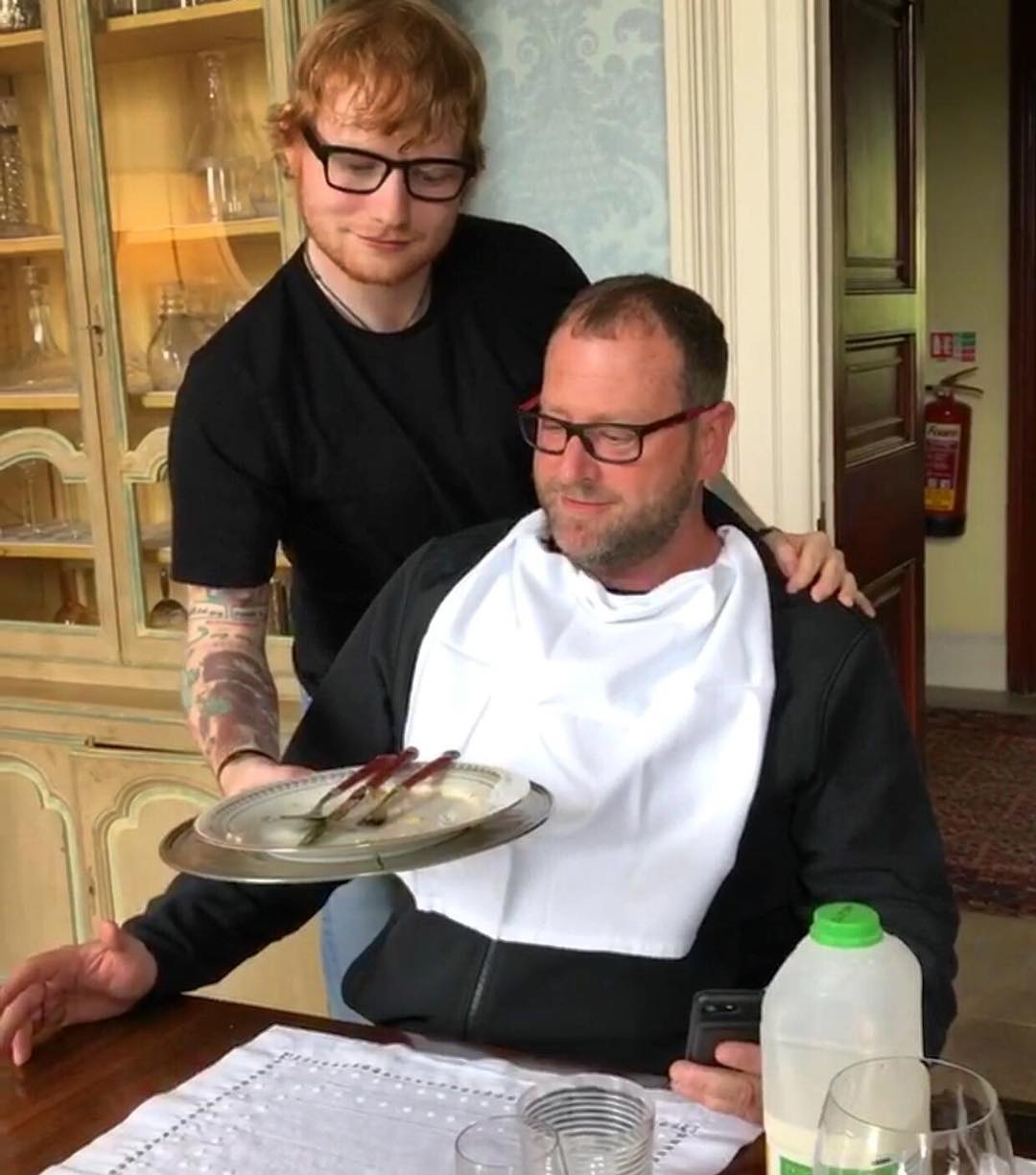 Ed Sheeran's Bodyguard Trolled Him By Posting His Pictures With The Wittiest Captions