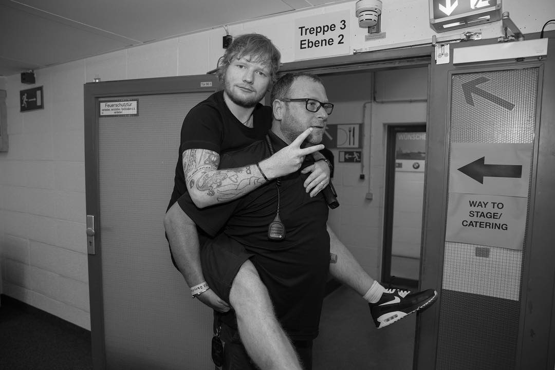 Ed Sheeran's Bodyguard Trolled Him By Posting His Pictures With The Wittiest Captions