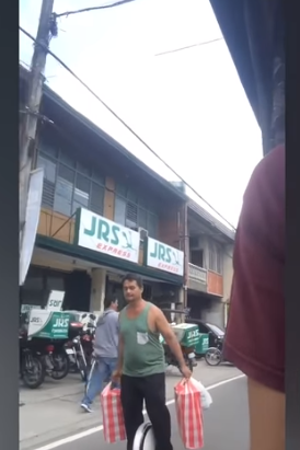 Filipino Waiter Delivers Food On A Hover Unicycle With Full Swag