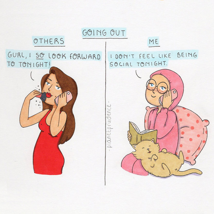 Funny And Relatable Illustrations Of Being A Woman