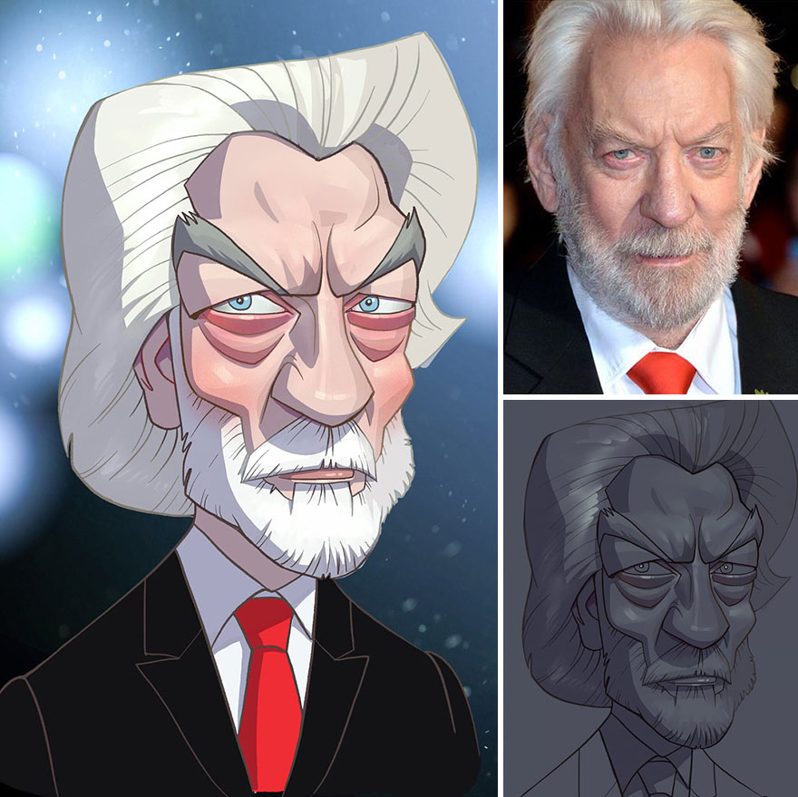 Meet The Cartoon Character Likeness Specialist Who Transforms Famous Characters Into Cartoons
