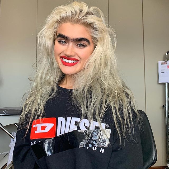 This Model Receives Death Threats Over Her Unibrows