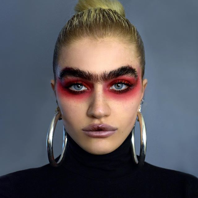 This Model Receives Death Threats Over Her Unibrows