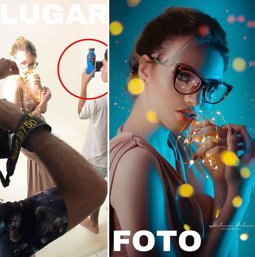 Photographer Reveals The Secret By Sharing The Backstage Of His Photos 