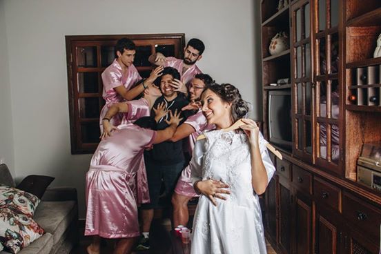 Bride Conducts Pre Wedding Photoshoot with Friends