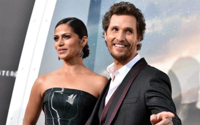 Camila Alves and Matthew McConaughey with an age gap of 13 years