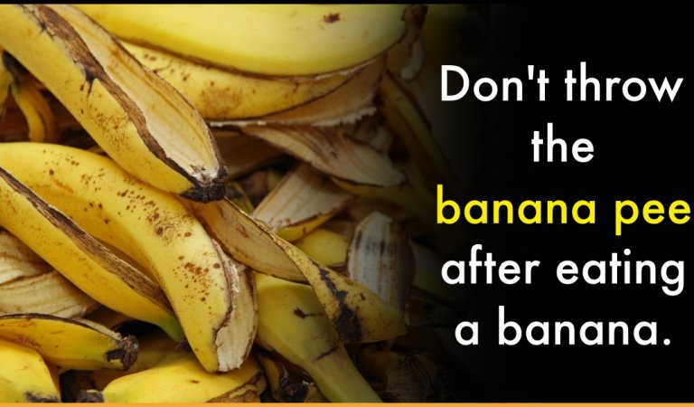 After Knowing These Amazing Uses Of Banana Peel, You Will Never Throw Them Away