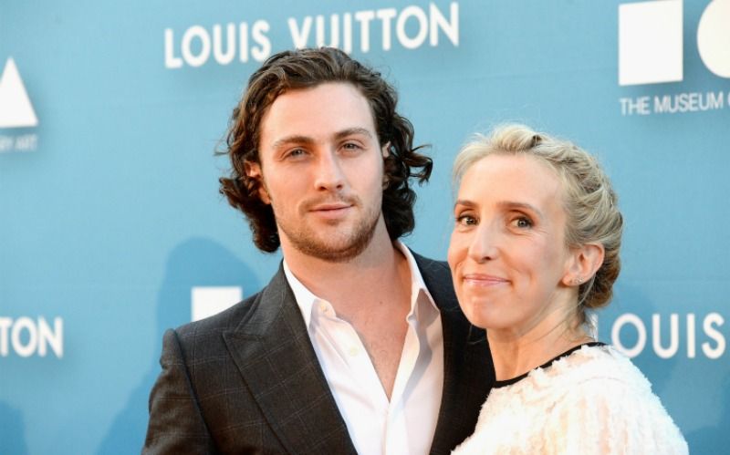 Sam and Aaron Taylor-Johnson with an age gap of 23 years