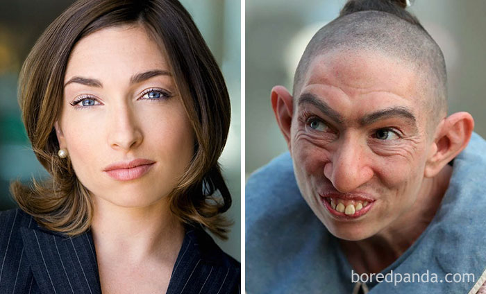 Transformations Of The Actors After Applying Movie Makeup