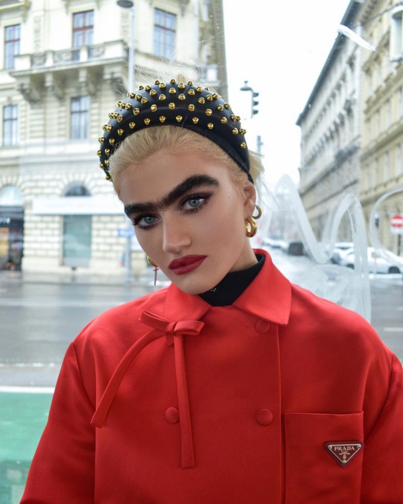 This Model Receives Death Threats Over Her Unibrows