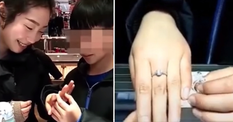 10-Year-Old Boy Saves Money To Buy His Mother A Diamond Ring