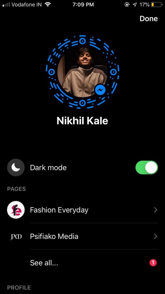 The Hidden Dark Mode Of Facebook Messenger Can Be Enabled Through This Easy Trick