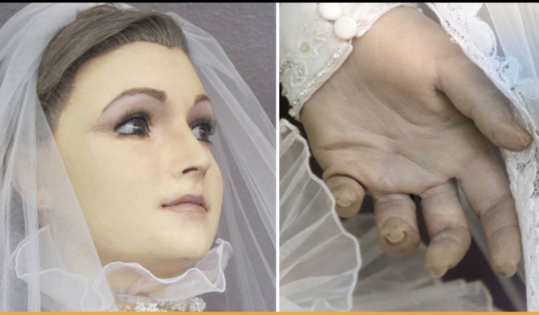 This Bridal Mannequin Is Believed To Be A Preserved Human Corpse