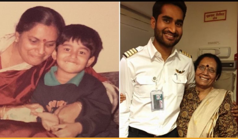 Student Introduced Himself As ‘Captain’ In Pre-School After 30 years Flies The Same Teacher As Pilot