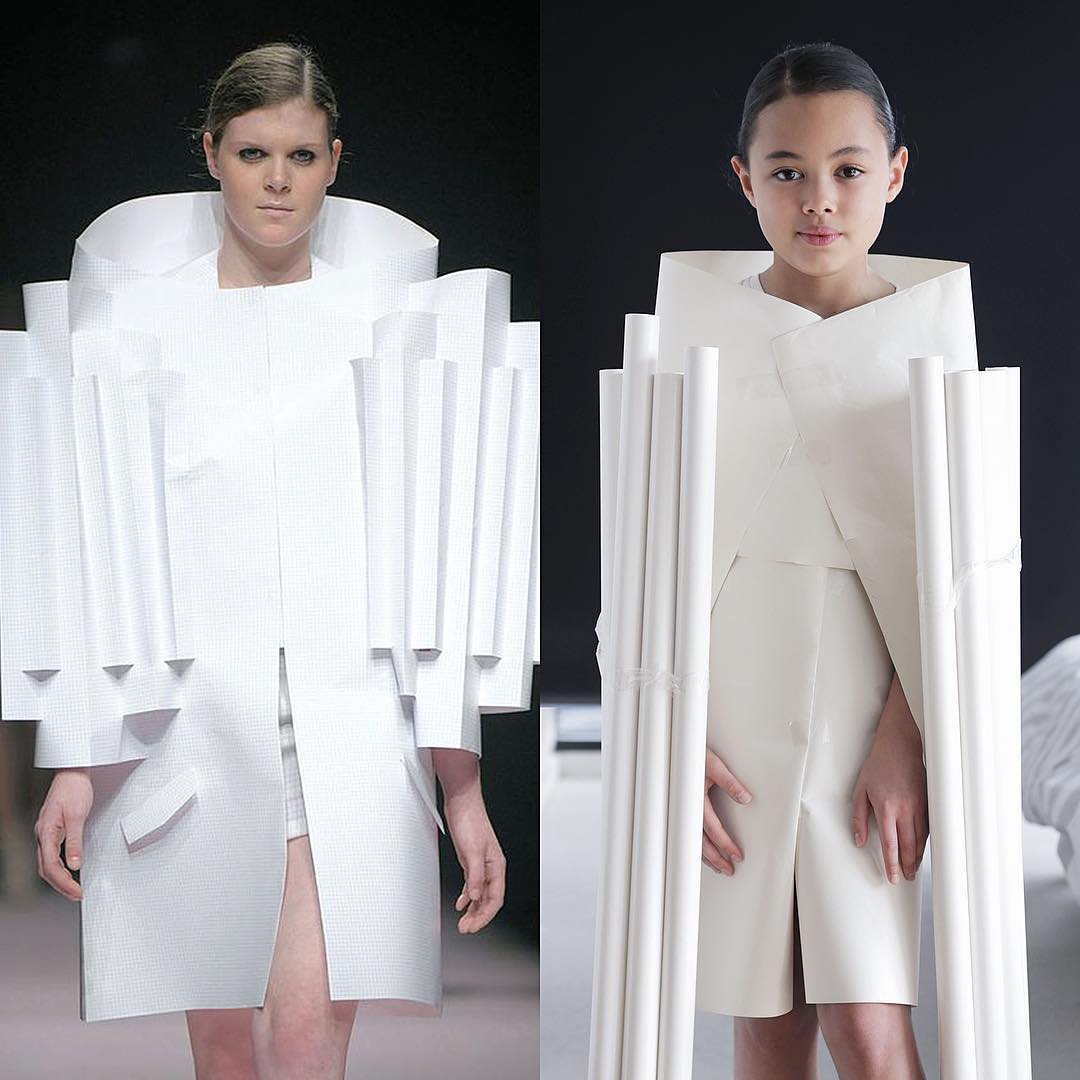 celebrity outfits recreated by 9-year-old