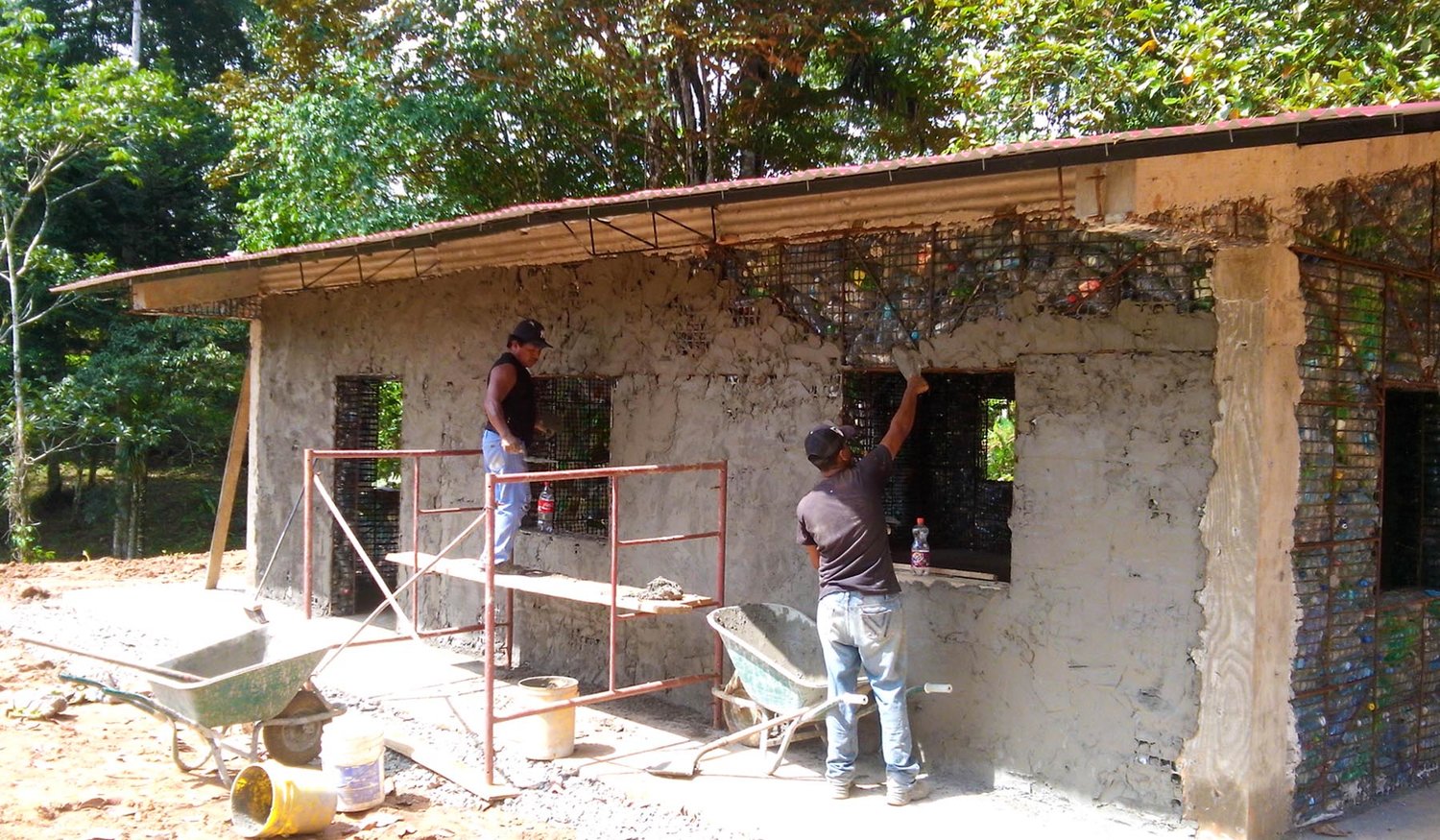 Plastic Bottle Homes