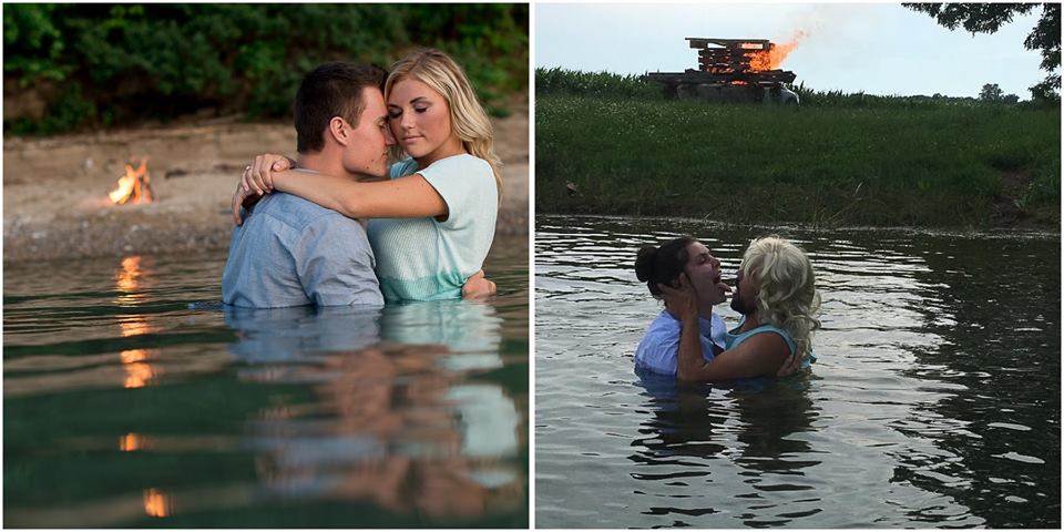 Friends Recreate Couple's Engagement Pictures And The Result Is Better Than Original