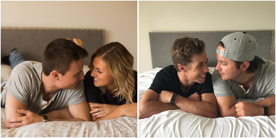 Friends Recreate Couple's Engagement Pictures And The Result Is Better Than Original