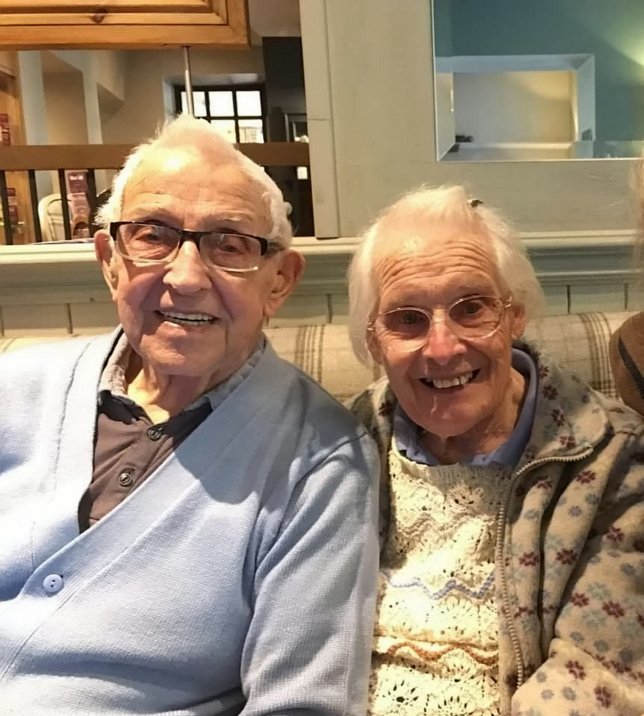 This Lovely Elderly Couple Went To Church On Their 75th Marriage Anniversary To Renew Their Vows