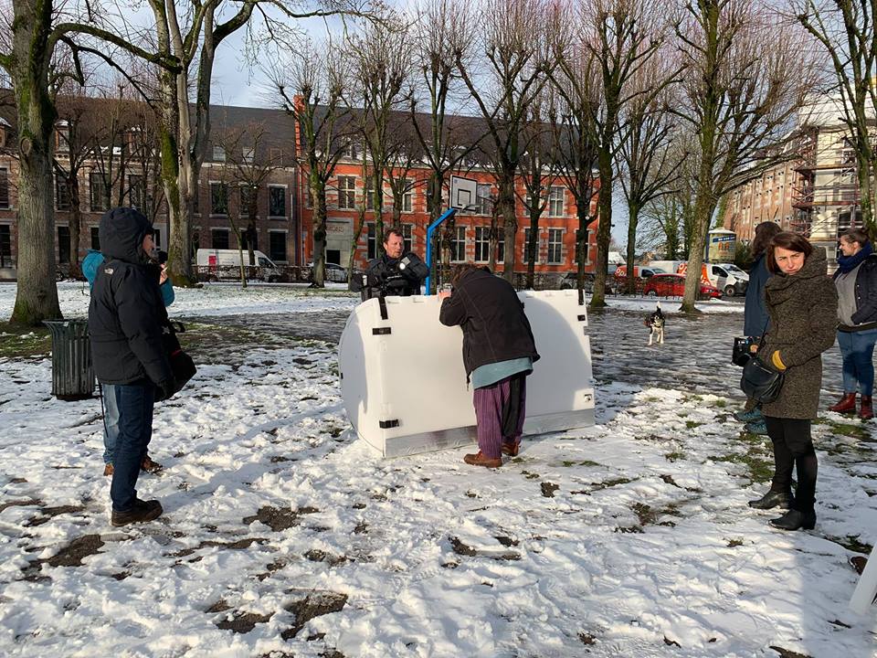 Engineer Builds Igloo Shelters That Retains Body Heat For Homeless People