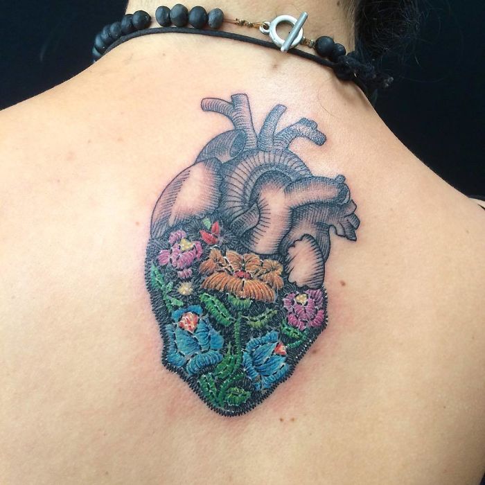 Embroidery Tattoos Are The Next Big Thing