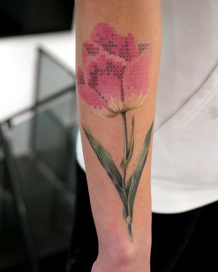 Embroidery Tattoos Are The Next Big Thing