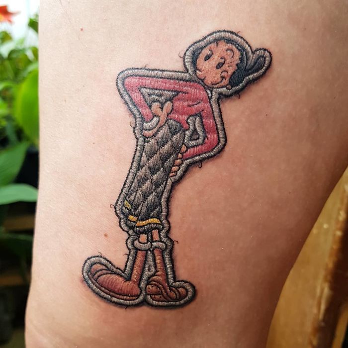 Embroidery Tattoos Are The Next Big Thing