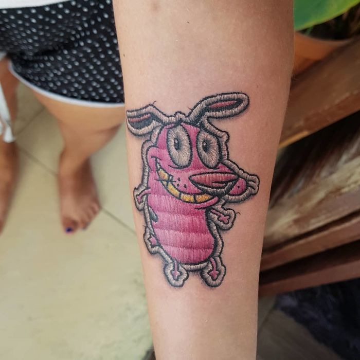 Embroidery Tattoos Are The Next Big Thing