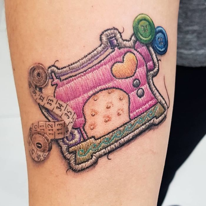 Embroidery Tattoos Are The Next Big Thing