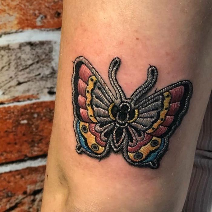 Embroidery Tattoos Are The Next Big Thing