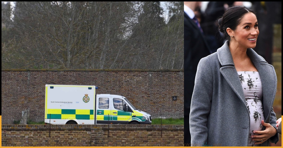 Meghan Markle Is Reportedly In Labor As An Ambulance Is Spotted Outside