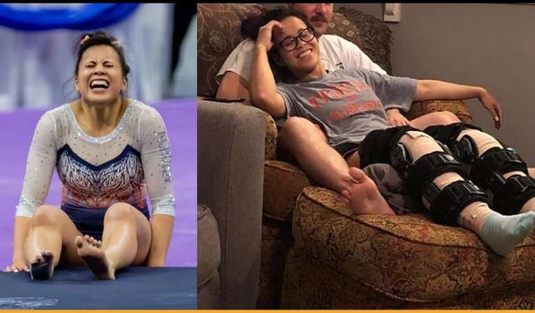 Gymnast Who Lost Both Her Legs Is Determined To Walk Again Before Her Wedding