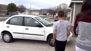 13-Year-Old Teenager Trades His Xbox And Does Yard Work To Buy Car For His Single Mother